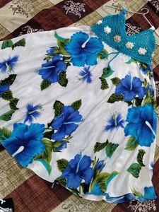 Floral Crochet Sundress