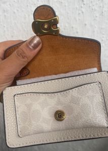 Coach Mini Tabby Sling Bag/ Charm