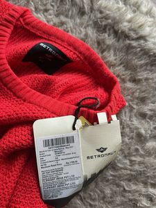 Winterwear Red Sweatshirt