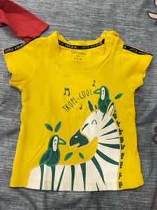 Pantaloons Baby Tee - 9-12M