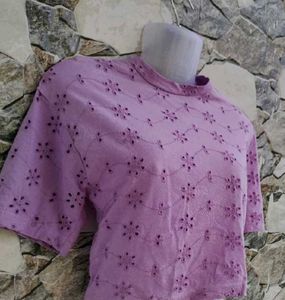 🎀Levender Cotton Top