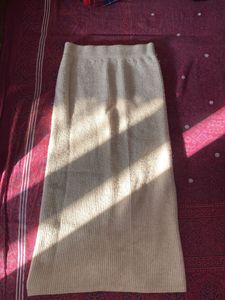 Long Woolen Skirt