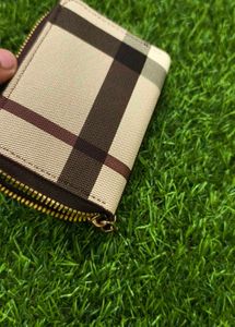 Brown Accordian Card Holder