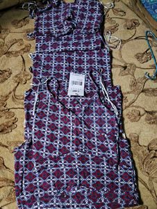 Patterned Crop Top (new)