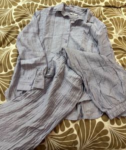 Crinkled co-ord Set