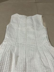 White Sleeveless Dress