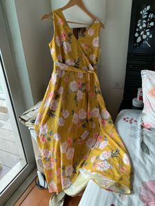 Floral Wrap Dress