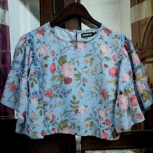 FLORAL crop Top #STUDIO