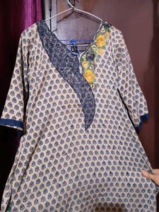 Printed Ethnic Kurta