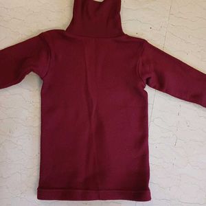 Lux Cottwool Neck Kids Thermal Tops - Set