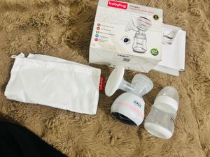 Babyhug Portable Electric Breast Pump ,bottle
