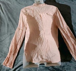 Zara Tie-Neck Blouse