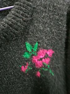 Black Knitted Sweater