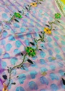 Half Net Beautiful Saree❤✨