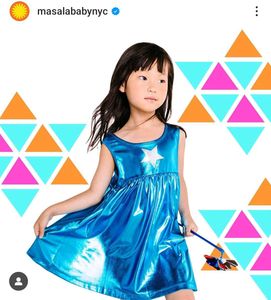 Masala Baby By NYC ACRYLIC Frock For 5 to 8 Yr
