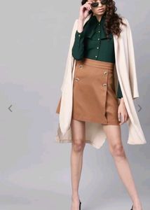 Elegant Green Ruffle Top
