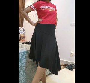 AND Black Classics Assymetric Skirt
