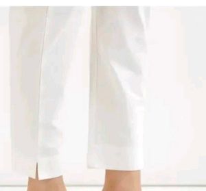 White Ankle Pants