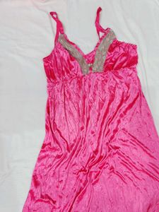 🇳🇿💫🔥Hot sexy look Elegant Pink Night gown