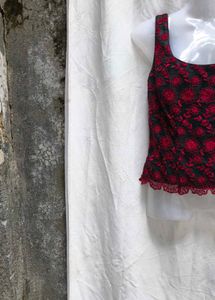 59259. Floral Lace Tank Top