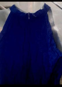 Elegant Navy Blue Midi Dress