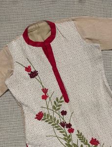 Elegant Embroidered Kurta
