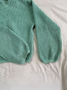 Green Knit Sweater