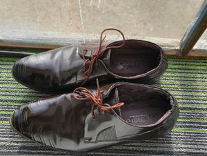 Crown Mera Brown Leather Dress Shoes