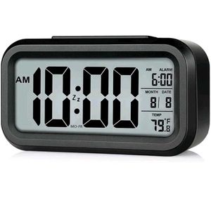 Digital Alarm Clock with Temperature