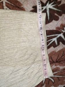 Elegant Off White Skirt For Winters