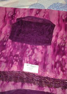 New Saree 💜