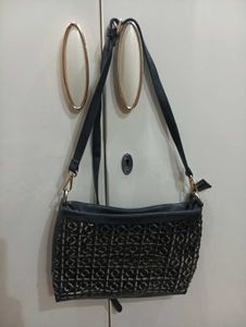 Black Handbag with Matching Wallet