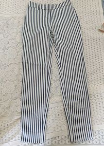 Striped Blue And White Pants