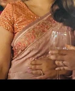 Mauve Saree