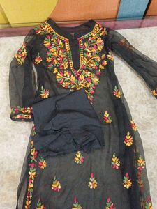 Transparent Kurta With Inner