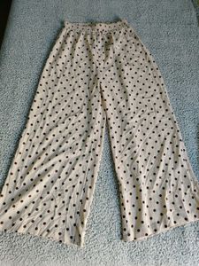 Polka Dot Wide Leg Pants