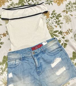 Cute Off-Shoulder Top