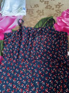 Floral Print Mini Dress