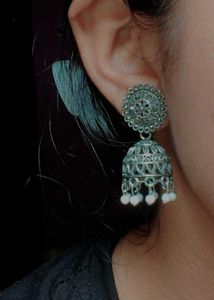 I Have These Two Medium Sized Jhumkas .