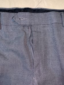 Peter England Men’s Grey Formal Pants Size 36
