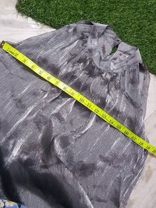 Organza Halter Neck Tank Top 36inch