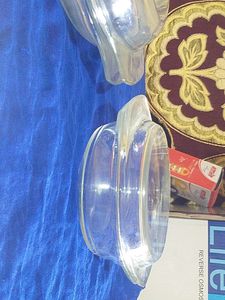 3 Glass Bouls Useful For Keeping Curries