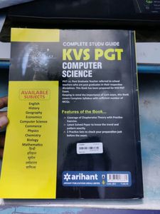 Complete Study Guide KVS PGT Computer Science