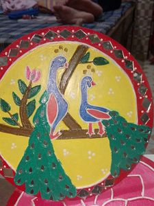 Handcrafted Peacock Wall Art
