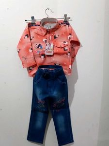 Boys Outfit - Shirt & Jeans