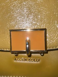 Mustard Structured Classy Handheld Bag