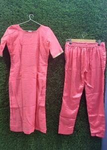 Peach suit set