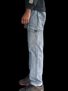 G-STAR RAW DENIM | Blue Cargo Pants