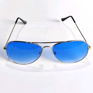 Blue Aviator Sunglasses (Unisex)