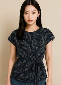 Michael Kors Wrap Top